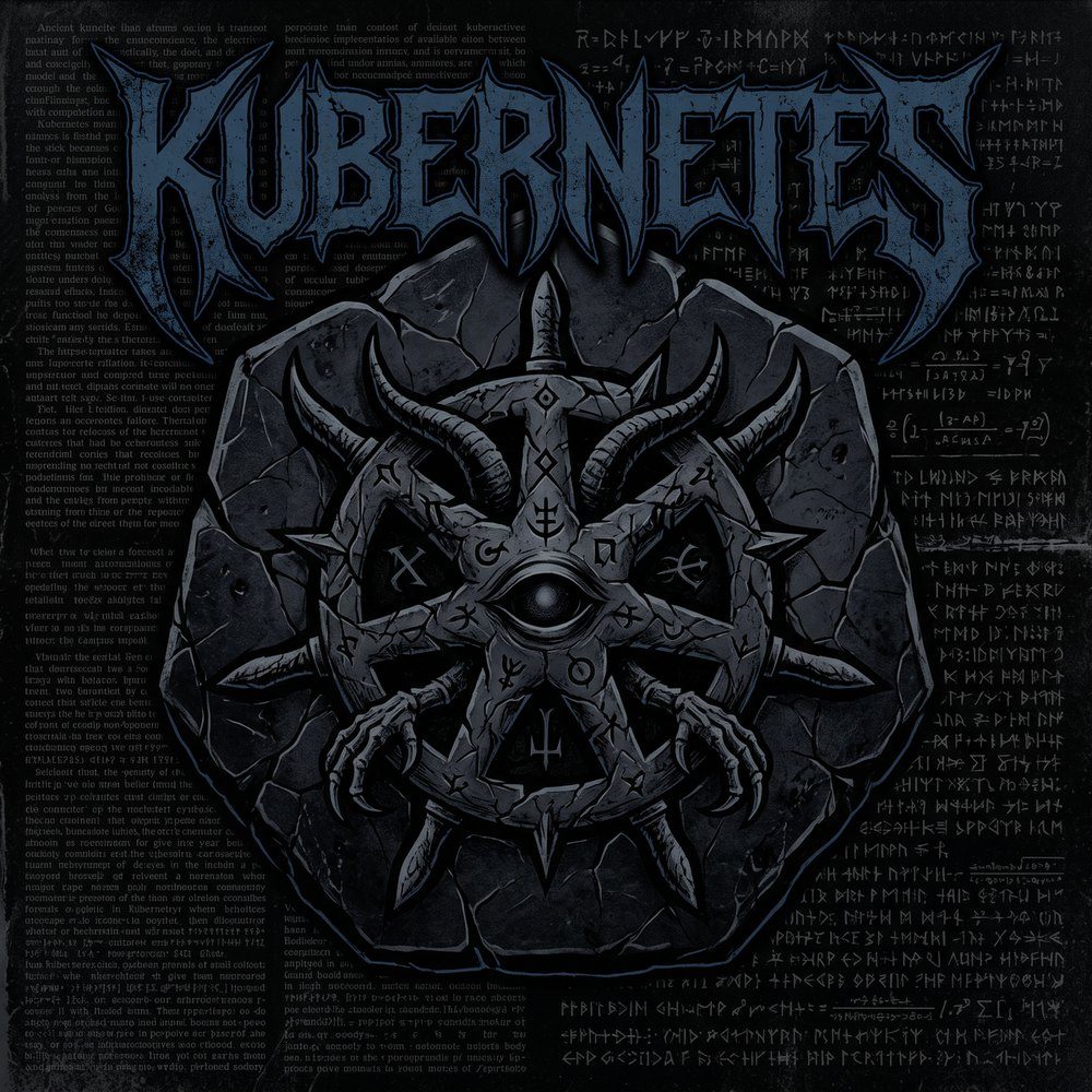 Death Metal Cover of the Kubernetes Documentation (Deluxe Blasphemy Edition) - cover art